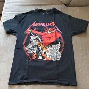 Metallica Black Graphic Tee - 2023 North American Tour